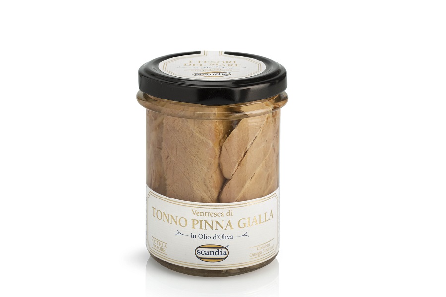 Ventresca di Tonno a Pinne Gialle in olio di oliva - Vasetto